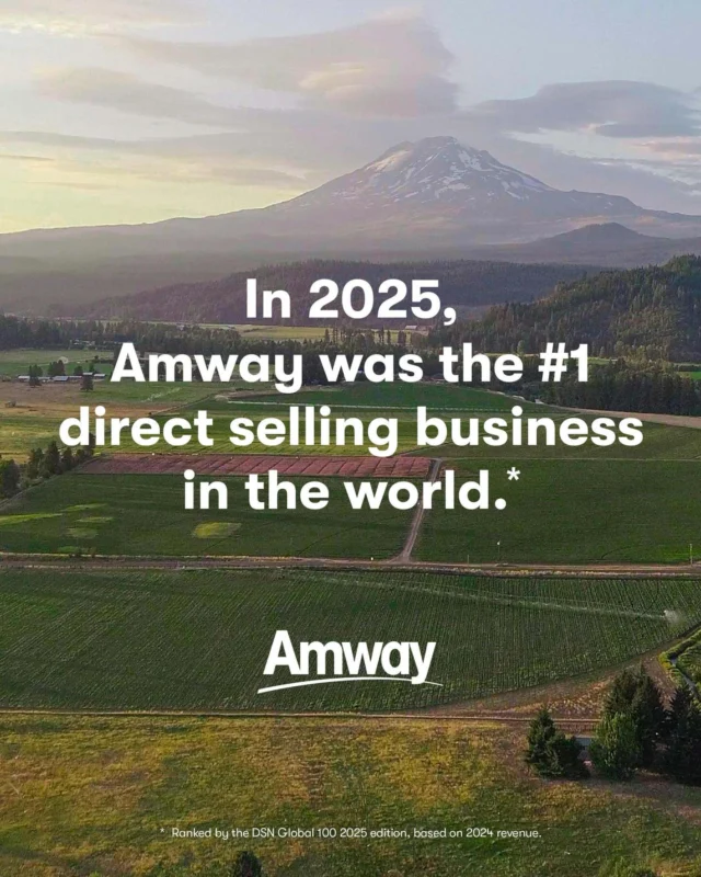 The numbers are in! Amway reported $7.3B in 2025 sales 🎉 ​

Thank you to our global family of business owners, customers, and employees that helped make this happen. Here’s to another year of innovation and helping people live better lives ✨​

Check the Link in Bio for the full announcement 👏
#Amway #GlobalImpactReport