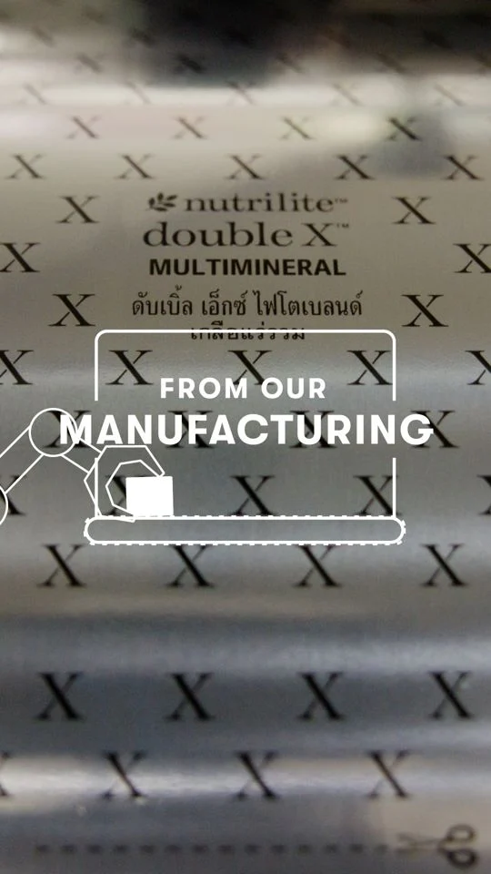 We have the perfect process for packaging your month's supply of Double X 🌱

Our fill machine is designed with 31 slots that each hold one tablet; one turn drops 31 tablets, and a second turn hits 62. We open a pouch every hour to ensure every count stays on track, so you get the precise dose twice a day ✌️

That’s Double X quality, measured, counted, and ready for you 🙌
#FromOurManufacturing #AmwayLife #Nutrilite #Traceability