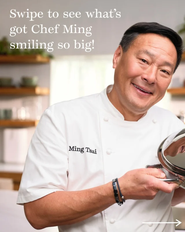 Something has Chef Ming Tsai smiling big… any guesses on what it could be? 😁
 
You'll have to wait until November 3rd to find out! 🔥
#AmwayCookware #ComingSoon #SneakPeak